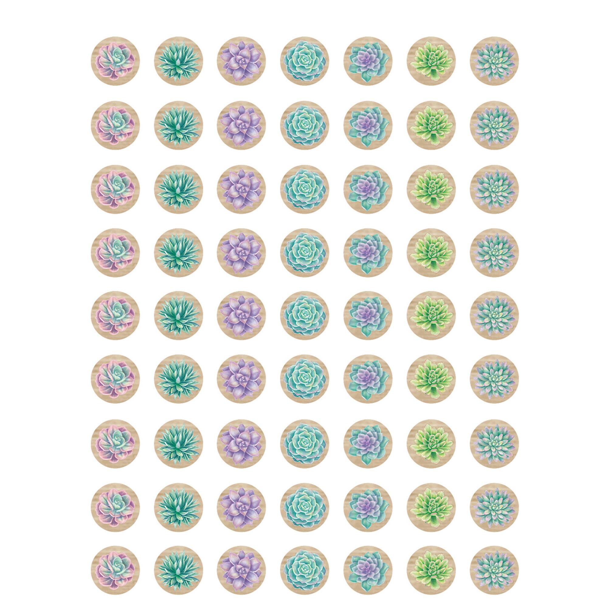 Teacher Created Resources Mini Rustic Bloom Stickers, 12 Packs of 378